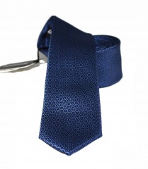          NM Slim Krawatte - Dunkelblau geblümt Gemusterte Krawatten